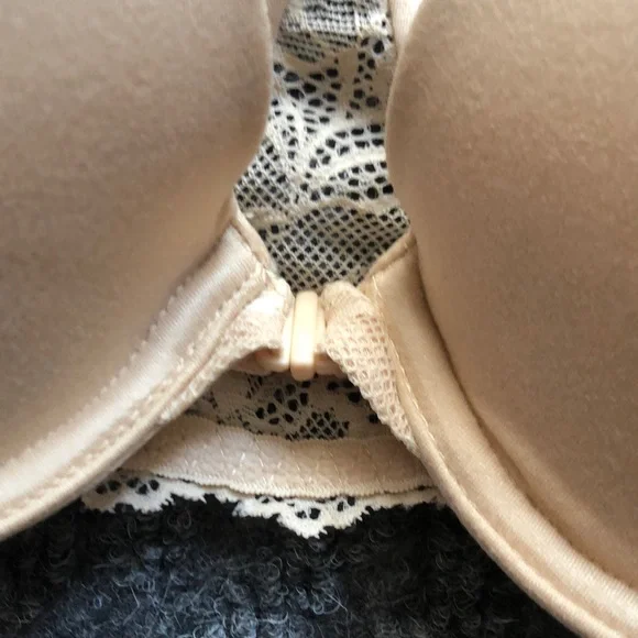 Maidenform Lace Accent Tan Bra - Picture 2 of 7